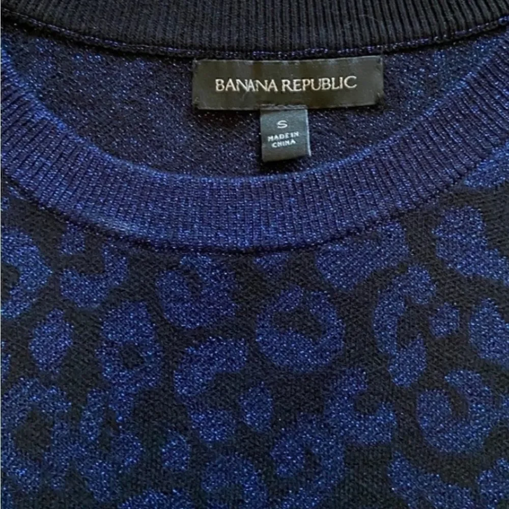 NWT Banana Republic Leopard Sweater Dress - Picture 2 of 11